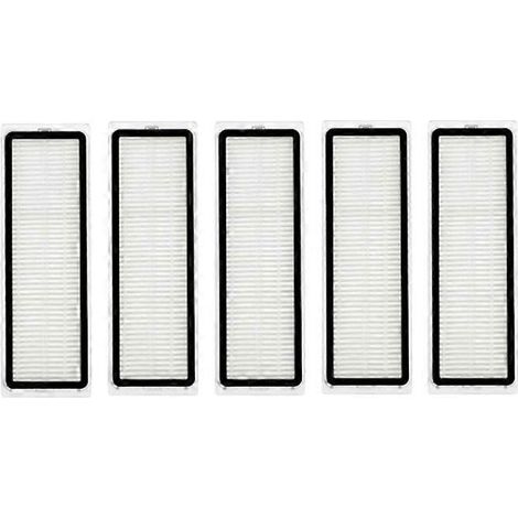 Lot de 5 filtres HEPA de rechange pour aspirateur robot Dreame Bot L10S Ultra/ S10/ S10 Pro (1/5)