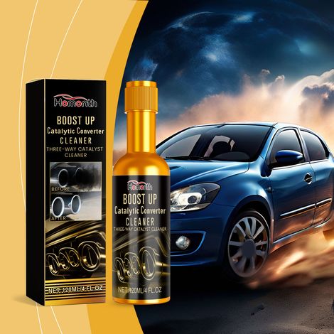 Katalysatorreiniger, Motorinnenreiniger, keine Demontage erforderlich, Abgas- und Kohlenstoffablagerungsentferner – 120 ml -- DTEKGAZ (1/5)