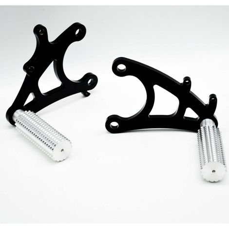 Stunt-Fußrasten vorne für Kawasaki ZX6R 636 (2003-2004) (1/5)