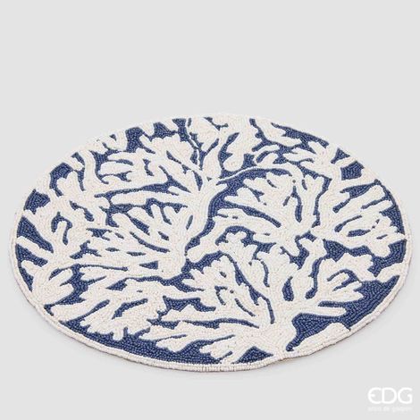 EDG Sottopiatto Rotondo Coralli Blu 36 Cm (1/5)