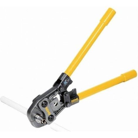 Rems – Sertisseuse à main Eco-Press pour raccords PER Ø 10 – 26 mm – Mécanisme léger 1,6 kg – Bras courts avec rallonges