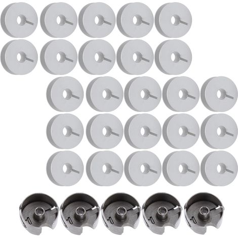 25-teiliges Spulenkapsel-Set mit Spulen 55623AS BC-DB1 Combo Industrienähmaschinen-Ersatzteile aus Edelstahl (1/5)