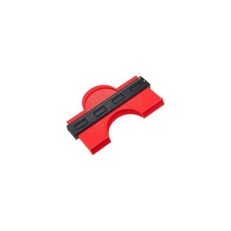 Duplicateur de gabarit de contour, outil de profilage élargi de 10 pouces, mesure précise des formes irrégulières pour les revêtements de sol en carrelage et stratifié (1/5)