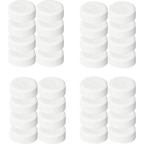 32 PCS Tablettes de Nettoyage pour Bouteilles, Pastille Nettoyage, Cleaning Tablets - Pastille Machine a cafe, Détartrant Machine à Café, pour Tasses à Café, Bouteilles d’Eau et Plus (1/5)
