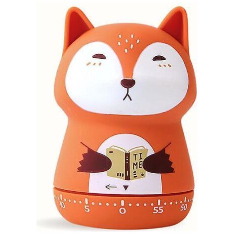 Mechanical Kitchen Timer, Wind-Up Dial, Rotating Countdown, Egg Reminder, Battery-Free, Loud Ring, Cute Cooking Time Management, Valentine's Day, Prime (1/4)