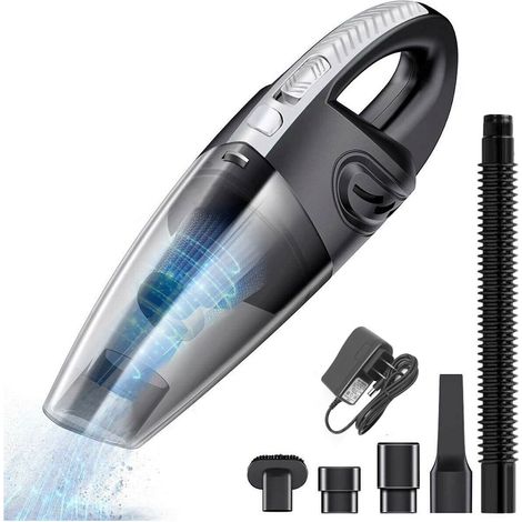 Mini aspirateur portable sans fil, puissant aspirateur de voiture avec filtre, convient pour la maison, les accessoires de voiture et les animaux de compagnie (1/3)