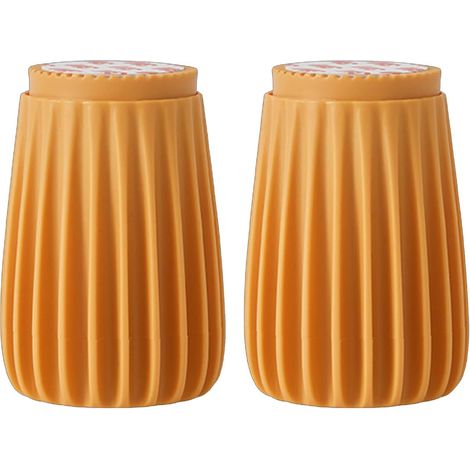 Outil Anti-secouement De Chevet, 2 Bouchons De Tête De Lit en ABS pour Lits, Armoires, Canapés – Installation Silencieuse, Stable Et sans Outil(黄黄-大号（2个装）) (1/5)