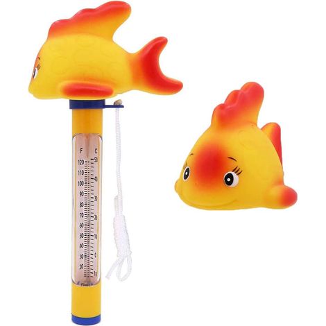 Small yellow croaker swimming pool thermometer