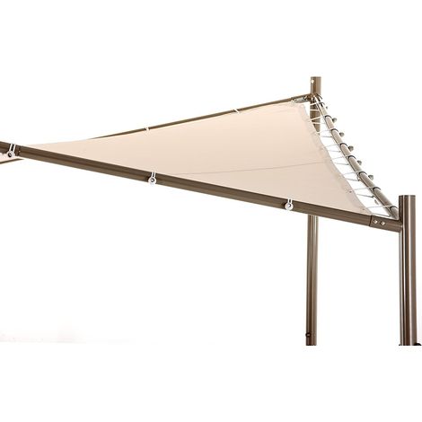 Cover per gazebo vela ecru 4x4mt. (1/2)