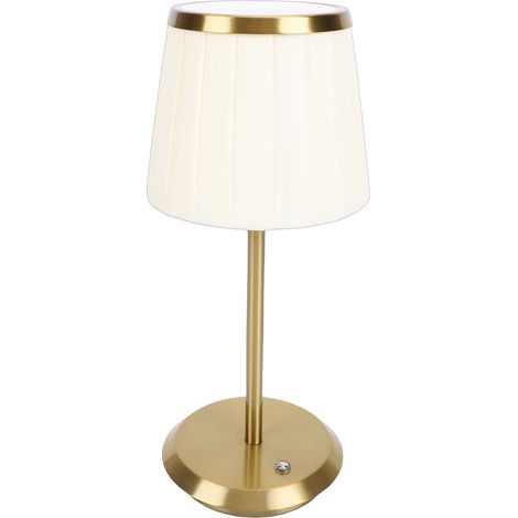 Moderne Tischleuchte, minimalistisch, mit sanftem und komfortablem Licht, Lampenschirm aus Stoff, Nachttischlampe für Wohnzimmer und Schlafzimmer (1/5)