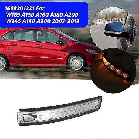 Seitliche Rückspiegelleuchte für Mercedes Benz A B-Klasse W169 W245 07-11 LED-Blinkerleuchte (L) (1/2)