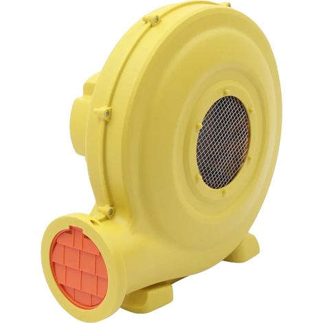 Souffleur de château gonflable, haute circulation d'air, construction durable, jaune (1/2)