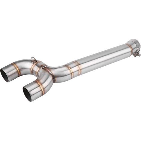 Komplettes Auspuffsystem, robustes Motorradauspuffsystem aus Edelstahlrohr (1/5)