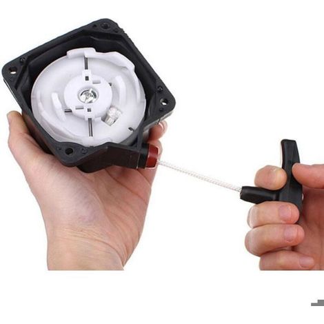 Poignée de démarrage - Lanceur Universel pour débroussailleuse - Pièces de Rechange pour Outils de Jardin (1/4)