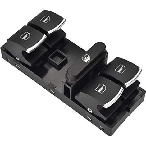 Bouton de commande de lève-vitre 5ND959857 5K4959857 pour VW Jetta Golf Polo Passat Caddy T Touran Tiguan CC MK5 MK6 B6 B7 AMAROK (1/5)