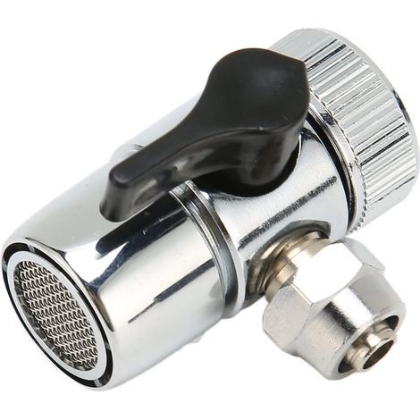 Kit De 3 Vannes De Dérivation, Adaptateur Trois Voies G3/8, Pour Filtre À Eau, Cuisine Et Salle De Bain (1/5)