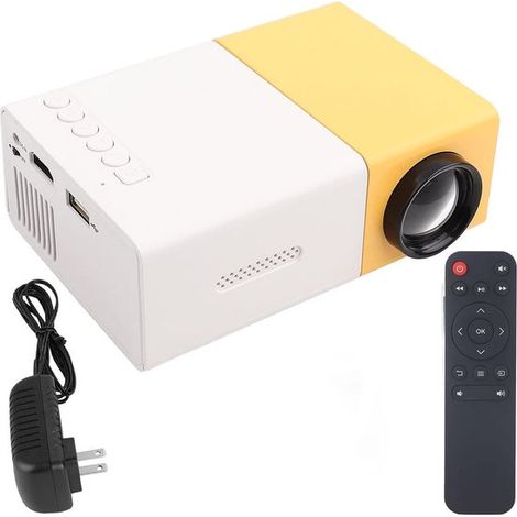 Mini vidéoprojecteur portable – Projecteur de poche compact – Pour cinéma maison, films en plein air et divertissement des enfants (1/5)