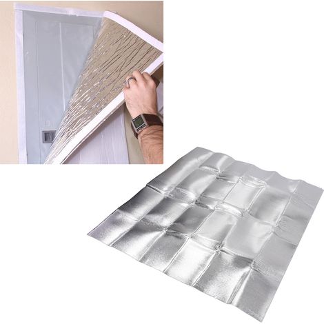 Grille d'isolation pour ventilation de combles, cache pour ventilateur de combles, toiture de combles, 129 x 129 cm (1/5)