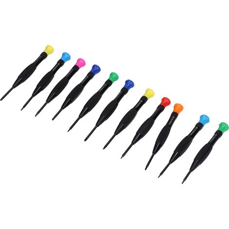 Petit jeu de tournevis magnétiques pour la réparation d'appareils électroniques (PC, ordinateur portable, lunettes, bijoux, montres) (1/5)
