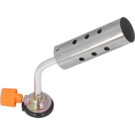 Torche à flamme haute puissance gros calibre, bec de soudage industriel haute température, indispensable pour grillades en cuisine, chalumeau d'allumage barbecue extérieur, puissance réglable (KT-2408 (1/5)
