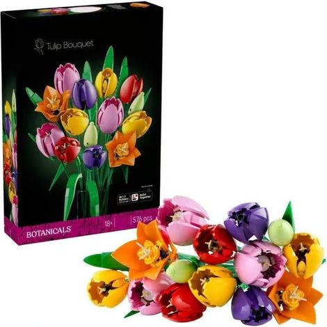 Lollanda Botanicals, un magnifique coffret de bouquet de tulipes – avec des accents floraux, un cadeau inspiré par la nature.