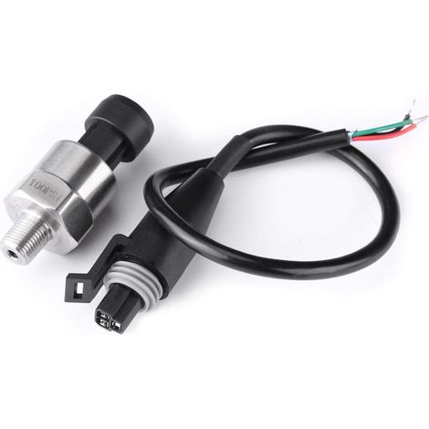 Transmetteur Capteur Pression Capteur pour Eau Air de Carburant Pétrole,1/8"NPT Filetage en acier inoxydable (1/3)