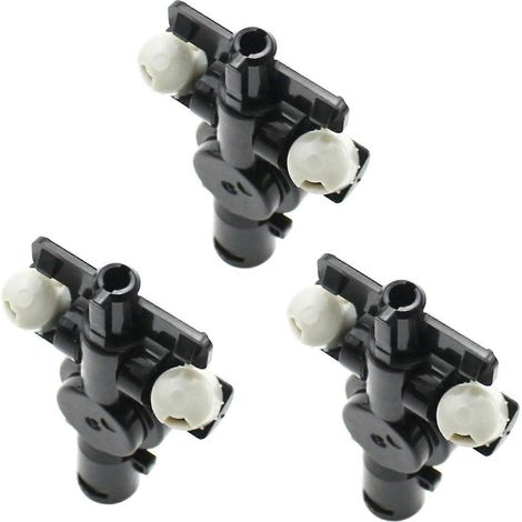 3X Support adaptateur de connecteur de buse de lave-phares pour Honda Lexus Suzuki Nissan Subaru (1/5)
