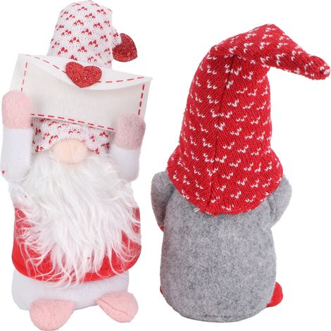 Gesichtslose Zwergelfenpuppe zur Dekoration von Wohnzimmer, Sofa, Büro oder Regal. (1/5)