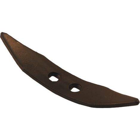 Punta de cultivador 256 x 50 x 8 mm reversible curvada 2 orificios'v谩lida para John Deere UNIVERSAL CA24989N