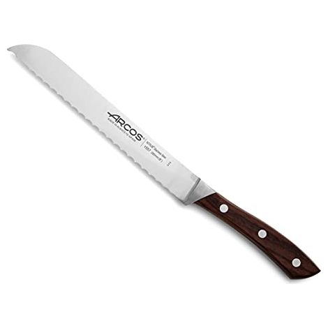 Coltello Panero Arcos Natura 155710 di Nitrum Steel, Mango di Rosewood Wood e 20 cm di Blade in valigetta. (1/4)