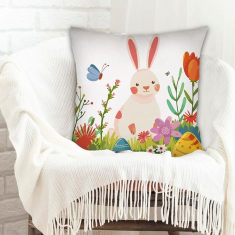 Housse de coussin décorative à la mode pour la maison lavable pour la Saint-Valentin, la Fête des Mères, anniversaire (1/5)