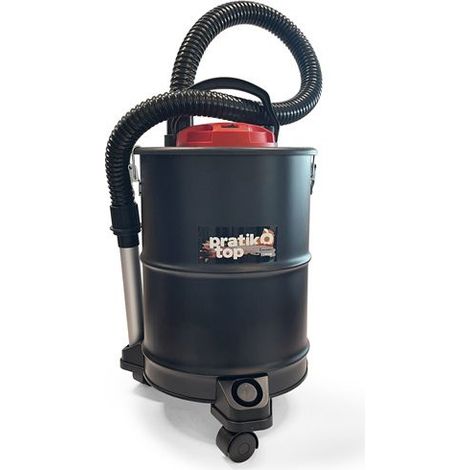 Aspiracenere elettrico Pratikò Top Da 1200 W per stufa a pellet con ruote Aspiracenere (1/4)