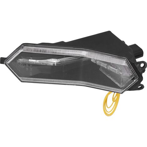 Komplettes LED-Rücklicht mit Brems- und Blinklicht, ultrahell, kompatibel mit YZF-R1, R6 und R7, klare Linse (1/5)