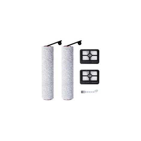 Accessoires pour Dreame H12 Pro Ultra / H13 Pro Aspirateur Eau et poussière, 2 rouleaux de brosse + 2 filtres HEPA + 1 brosse de nettoyage (1/5)