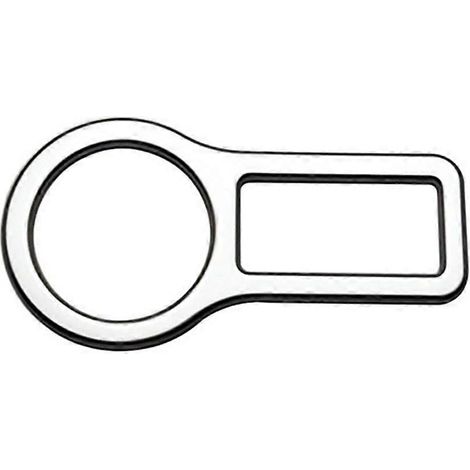 Accessoires de garniture de cache de commutateur de démarrage/arrêt moteur argenté pour Spacia Custom MK54S MK94S 2024 (1/5)