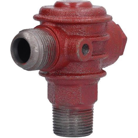 Clapet anti-retour 1 pouce en fonte, à piston unidirectionnel, faible résistance, pour compresseurs d'air (1/5)