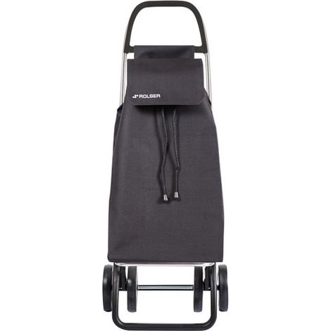 Passeggino da mercato a 4 ruote 43 L Nero - Ln Saquet 4 - Rolser