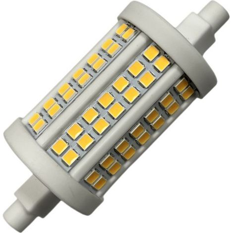 Lampadina Led R7S 78mm SMD 220V 15W 140LM/W Bianco Freddo 6000K 80 360° Triac Dimmer IP20 2100 Lumen