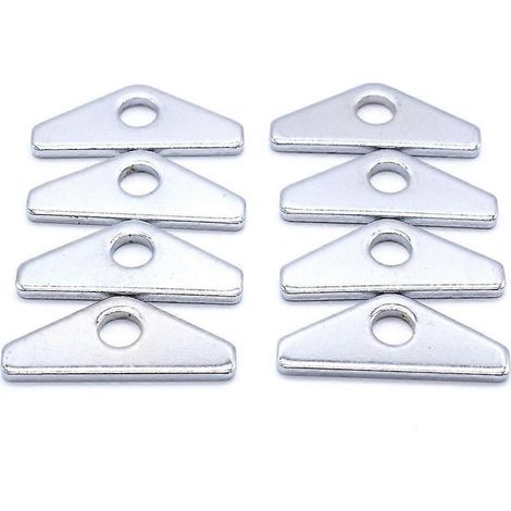 Lot de 12 mini-languettes de fixation pour cache-culbuteurs, compatibles avec les moteurs Ford 289, 302 et 351W (petit bloc). Accessoires de rechange pour voitures. (1/5)