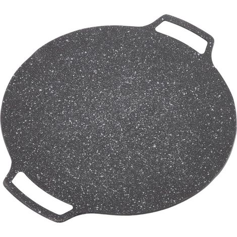 Plaque de Barbecue coréenne, poêle circulaire antiadhésive pour la maison, cuisinière d'extérieur, Type de gaz 36cm (1/5)