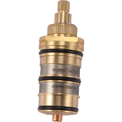 Mitigeur thermostatique de douche en laiton avec cartouche de valve et poignée pour mitigeurs de douche (1/4)