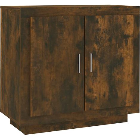 Maison Exclusive - Credenza Rovere Anticato 80x40x75 cm in Legno Multistrato (1/5)