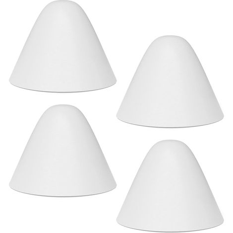 Lot de 4 cache-boulons de toilettes (1/4)