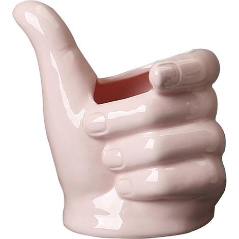 Keramik-Blumentöpfe für Sukkulenten, langlebig und wasserdicht, für drinnen und draußen geeignet, Farbe: Rosa.