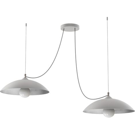 DREAM LÁMPARA DE TECHO BLANCO HOJA 2 LUCES (1/4)