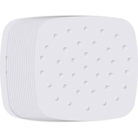 Papier de Cuisson - Pour Friteuse à Air - 20 5 cm - Jetable - Blanc - 200 Pièces (1/4)