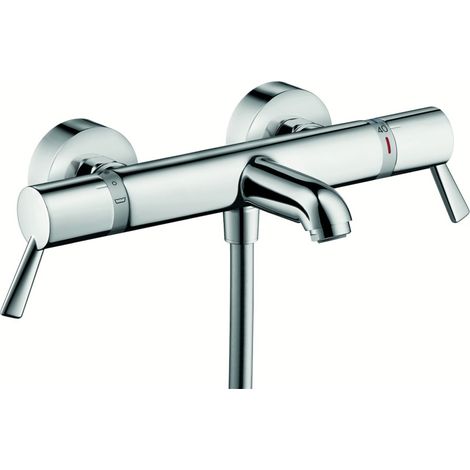 Hansgrohe Ecostat Comfort - Grifo de bañera termostático Care, mandos alargados, cromo 13115000 (1/2)