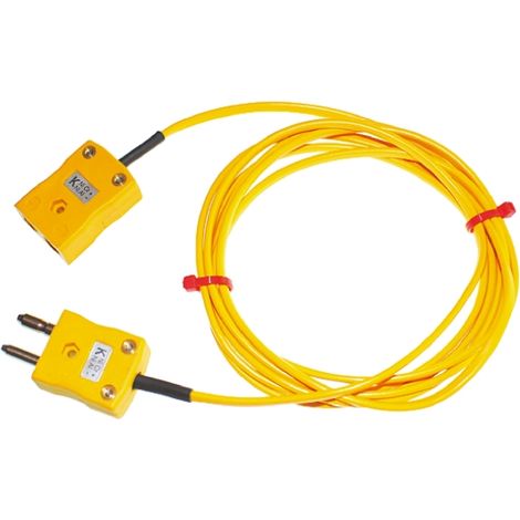 Câble d'extension type K RS PRO, 2m, gaine PVC ( Prix pour 1 )