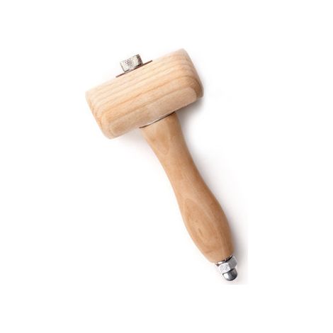 Marteau Maillet en Bois de Hêtre Outil, Bois à Découper Marteau Artisanat du Cuir Carving (1/5)