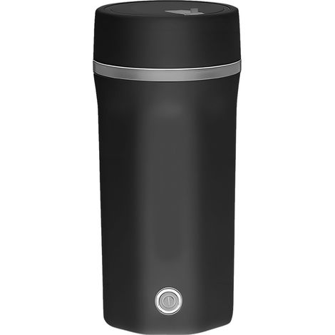 Bouilloire électrique de voyage portable 500 ml en acier inoxydable pour eau bouillante 300 W Chaudière chaude personnelle à double paroi anti-fuite avec fonction de maintien au chaud (1/5)